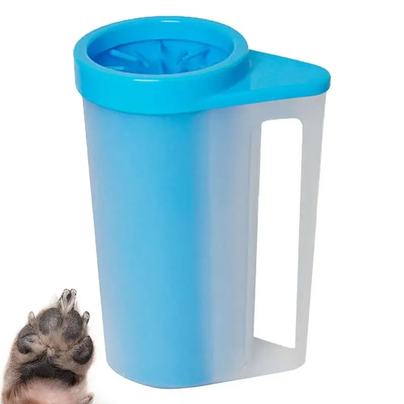 

Dog Paw Washer Foot Silicone Cleaner For Dog Pet Brush Cup Reusable Pet Cleaning Brush Cup Pet Foot Cleaning For Paws Cat