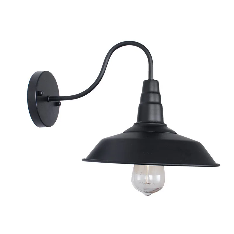 

Black Shade 10.2 37.1 Cm Wall Sconce Outdoor Lighting Retro Vintage Style
