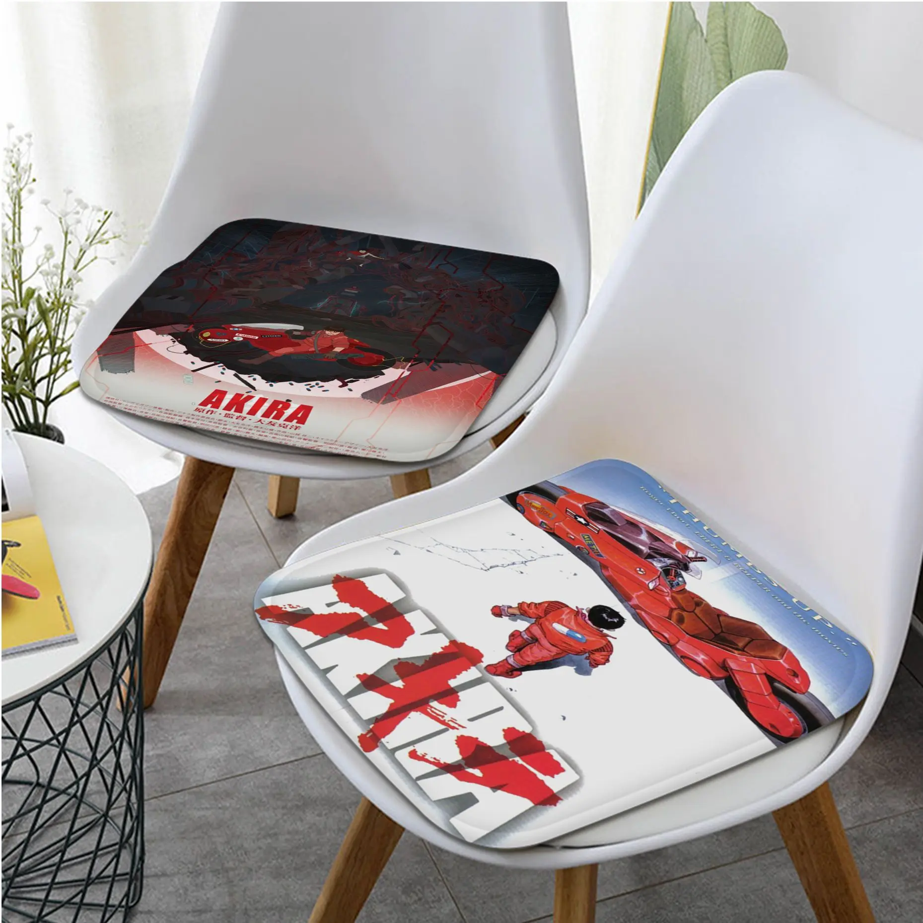 

Anime Movie Akira Square Seat Cushion Office Dining Stool Pad Sponge Sofa Mat Non-Slip Outdoor Garden Cushions