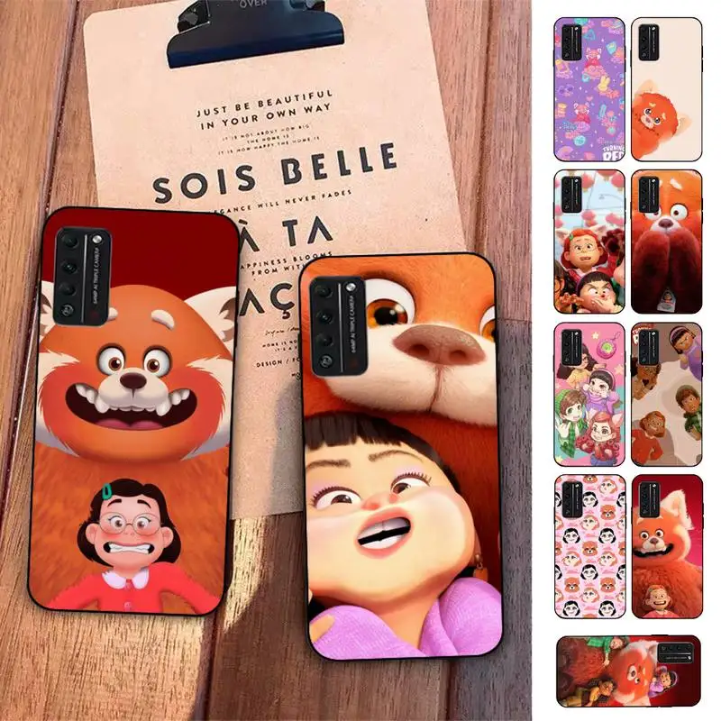 

Disney Turning Red Phone Case for Huawei Honor 10 i 8X C 5A 20 9 10 30 lite pro Voew 10 20 V30