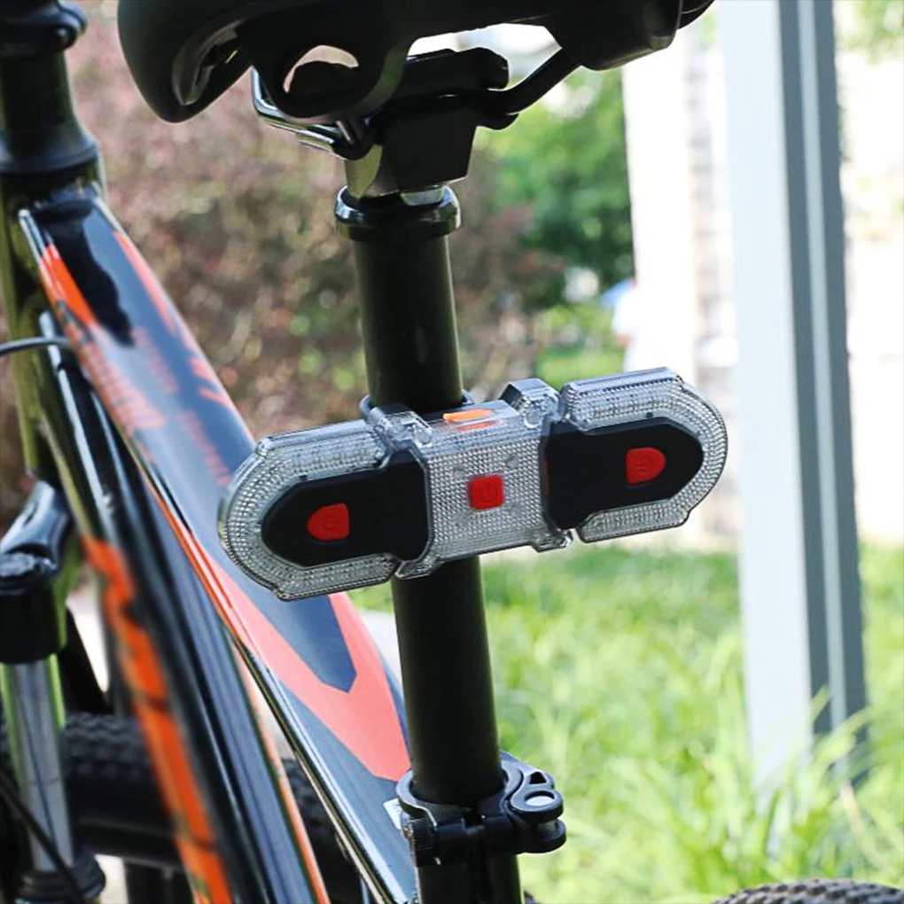 

Mountain Road Bike Rear Light Set Remote Control Seatpost Detachable Rechargeable Bicycles Taillight Kit Cycling Accessories