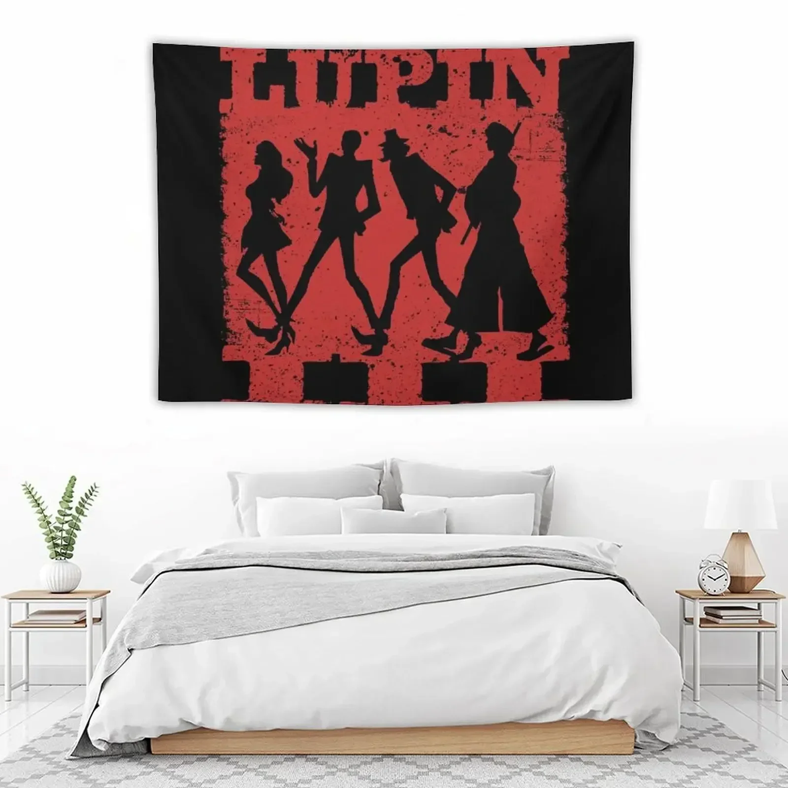 Гобелен Lupin III декор для спальни эстетическое украшение гобелен