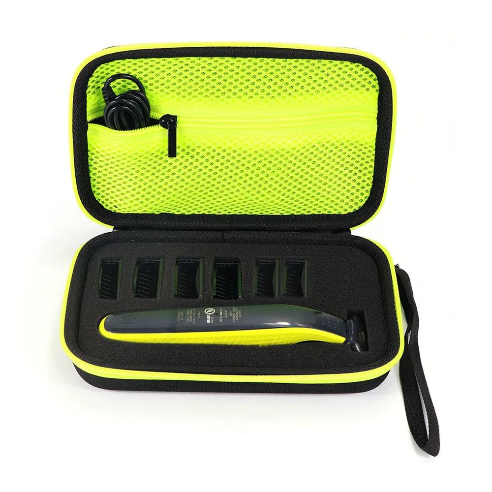 1pcs Shaver Razor Box EVA Hard Case Trimmer  Pouch Travel Organizer Carrying for Philips Norelco Oneblade/Pro