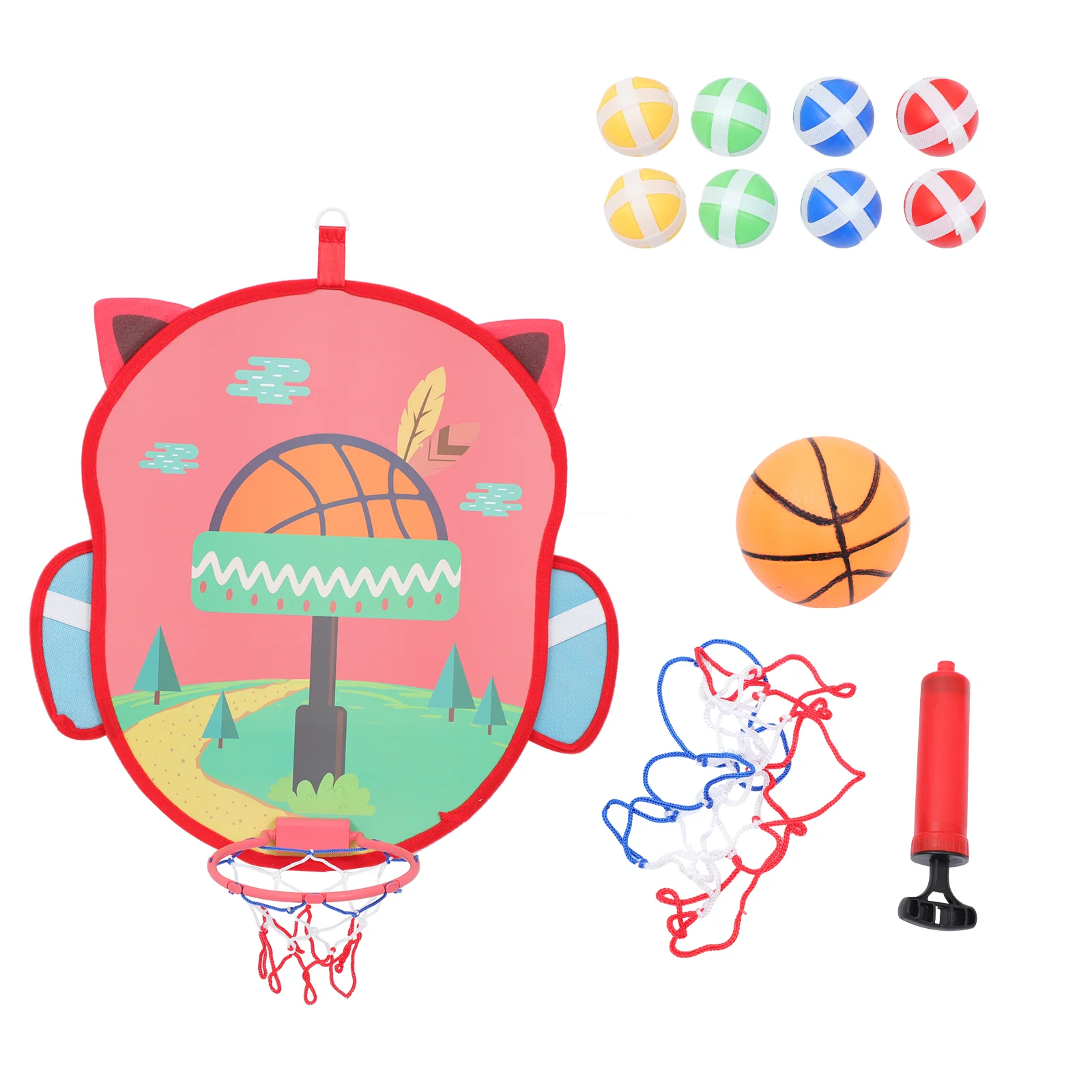 

1 Set Dart Board Basketball Throwing Cognition Interactive for Home Toddlers