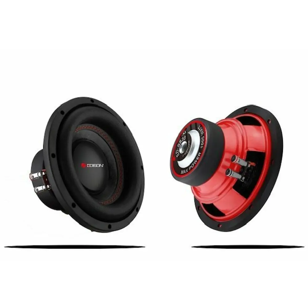 Edison ED-S820 1000 Вт 8 дюймов 20 см 87 дБ 4 Ом 200 Rms сабвуфер |