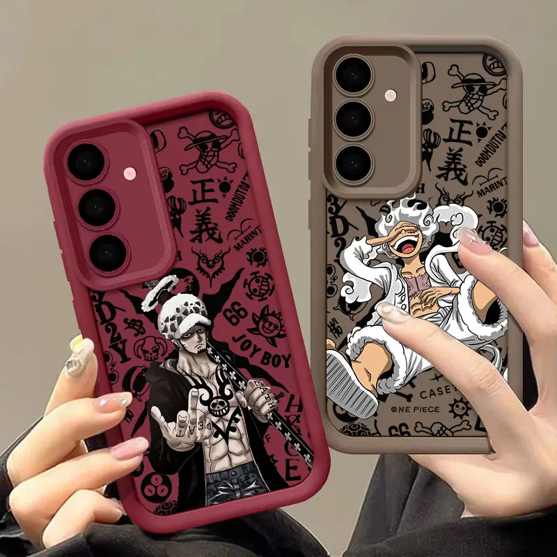 Фото Чехол O-One Pieces Luffys Zoros Anime S26 Ultra для Samsung Galaxy S26 S25 S24 S22 S23 Ultra S21 Plus S20 S25 FE Защитный чехол №2