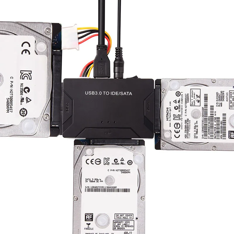 Переходник с SATA на USB 3 0 IDE все в одном 2 Sata кабель для жестких дисков 5 HDD SSD