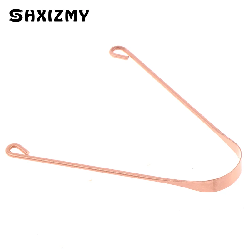 1 шт. медный скребок для языка мужчин и женщин