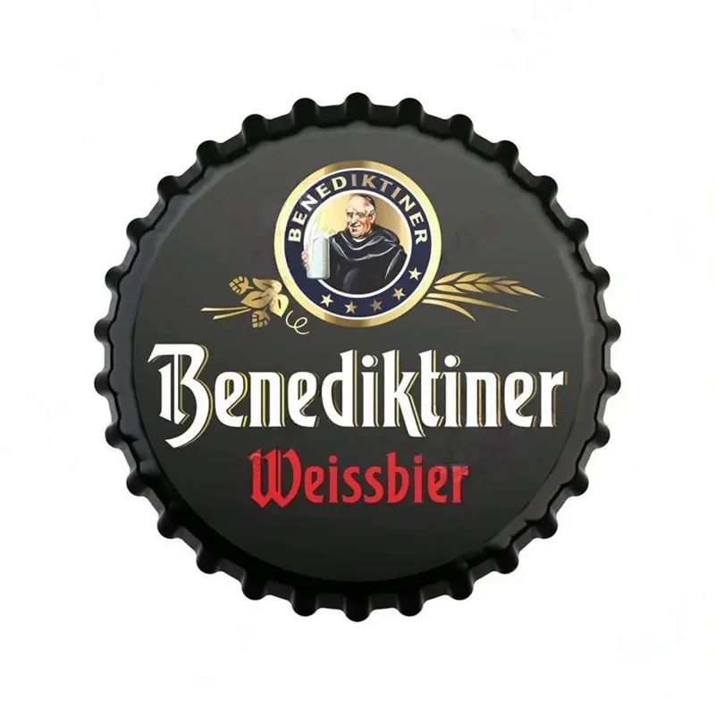 Украшение для бутылки с пивом винтажный металлический знак табличка домашний