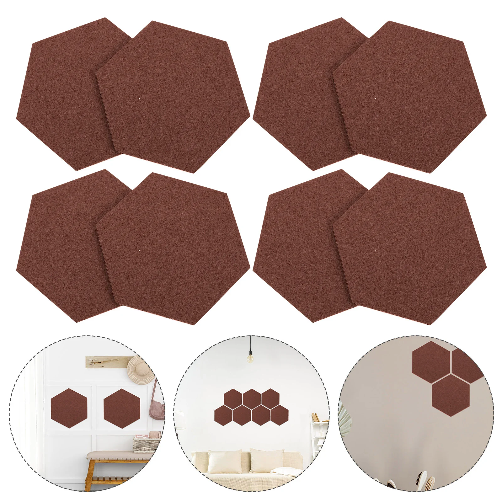 

Board Felt Bulletin Hexagon Wall Cork Pin Memo Tiles Tile Adhesive Self Decor Notice Boards Colors Walls Black Message Yellow