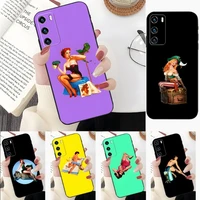 hot blondie pin up phone case for huawei mate 40 30 20 10 9 8 pro s 20x 5g 40e plus g9plus magic3 pro nova 7i 7 pro se coque tpu