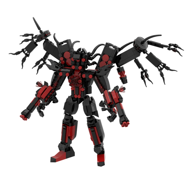 729 шт./набор Детский конструктор унитаз