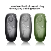 new ultrasonic dog trainer portable handheld repeller infrared control trainer anti barking deterrent dog pet training equipment