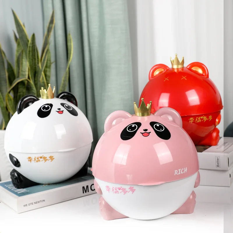

Panda Ornaments Light Luxury Home Living Room Bedroom Snack Fruit Jewelry Storage Box Housewarming Gift Fashion Home Gifts For