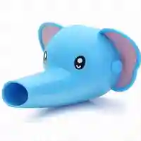 Насадка на излив в виде головы слона или утки, используют для привлечения ребенка к процессу мытья#3