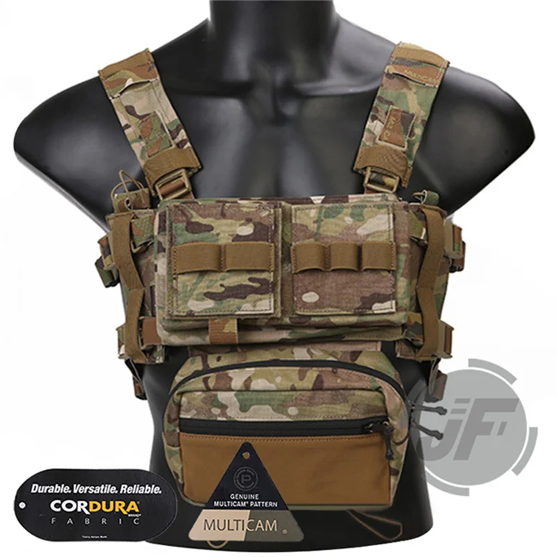 

Emerson микро боевой шасси MK3 MK4 нагрудная установка модульный страйкбол военный тактический жилет с мешочком для журнала тактическая снаряжен...