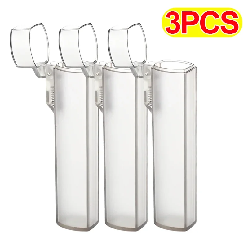 Портативный держатель для зубочисток пластиковый