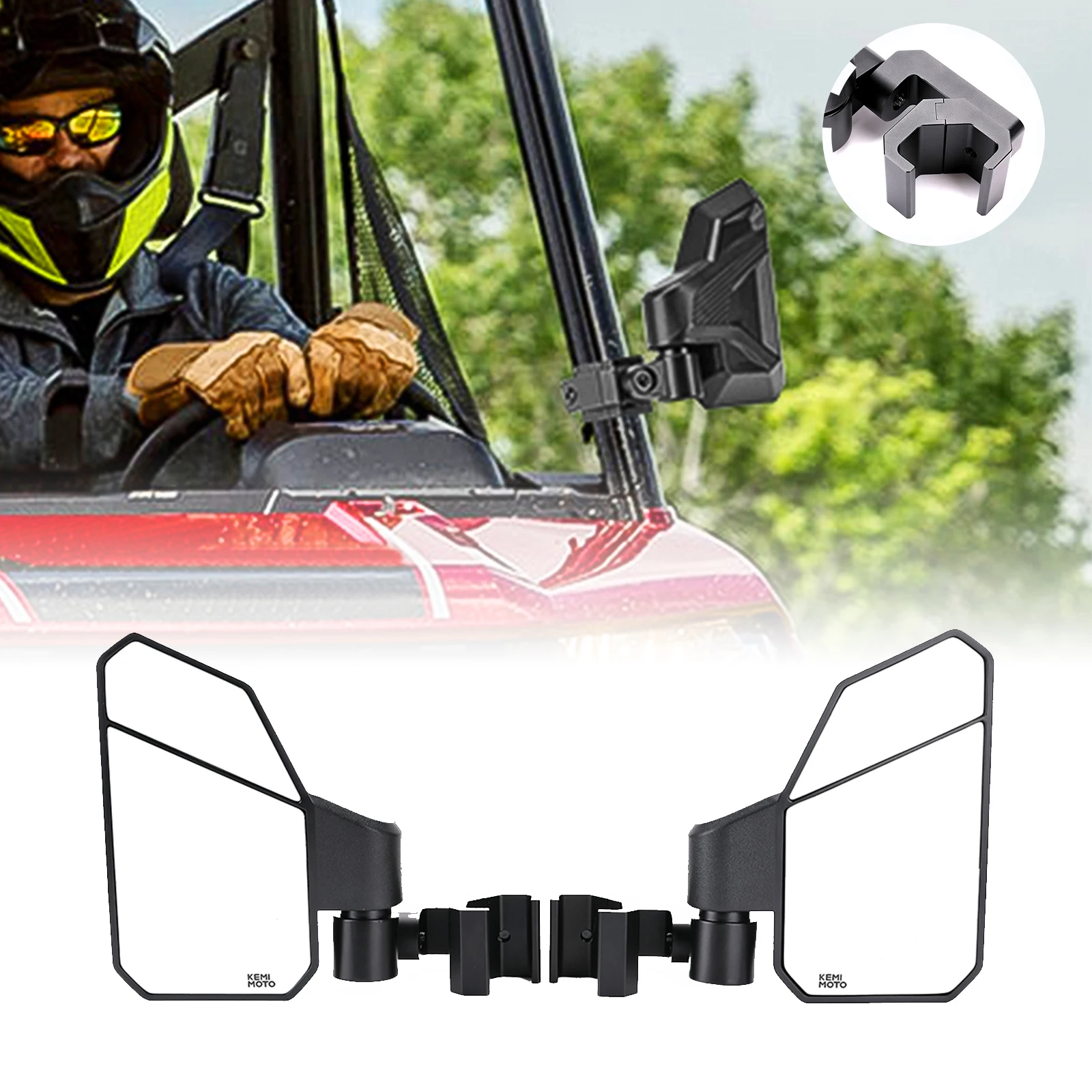 

Зеркало заднего вида KEMIMOTO для Can-Am Defender Maverick Trail Sport, Polaris Ranger XP 570 900 1000