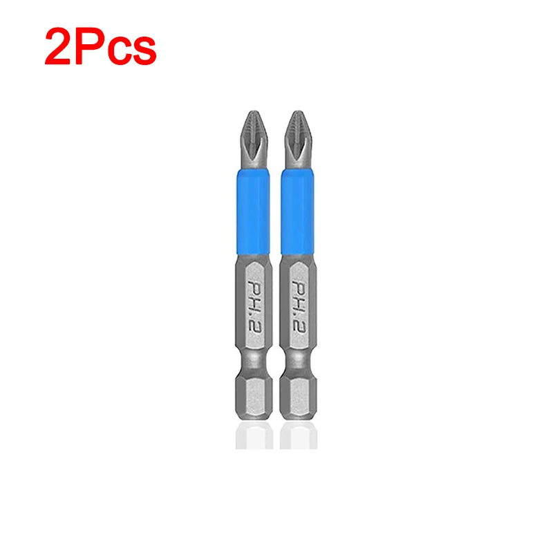 Магнитные отвертки BSIDE PH2 50 мм синие