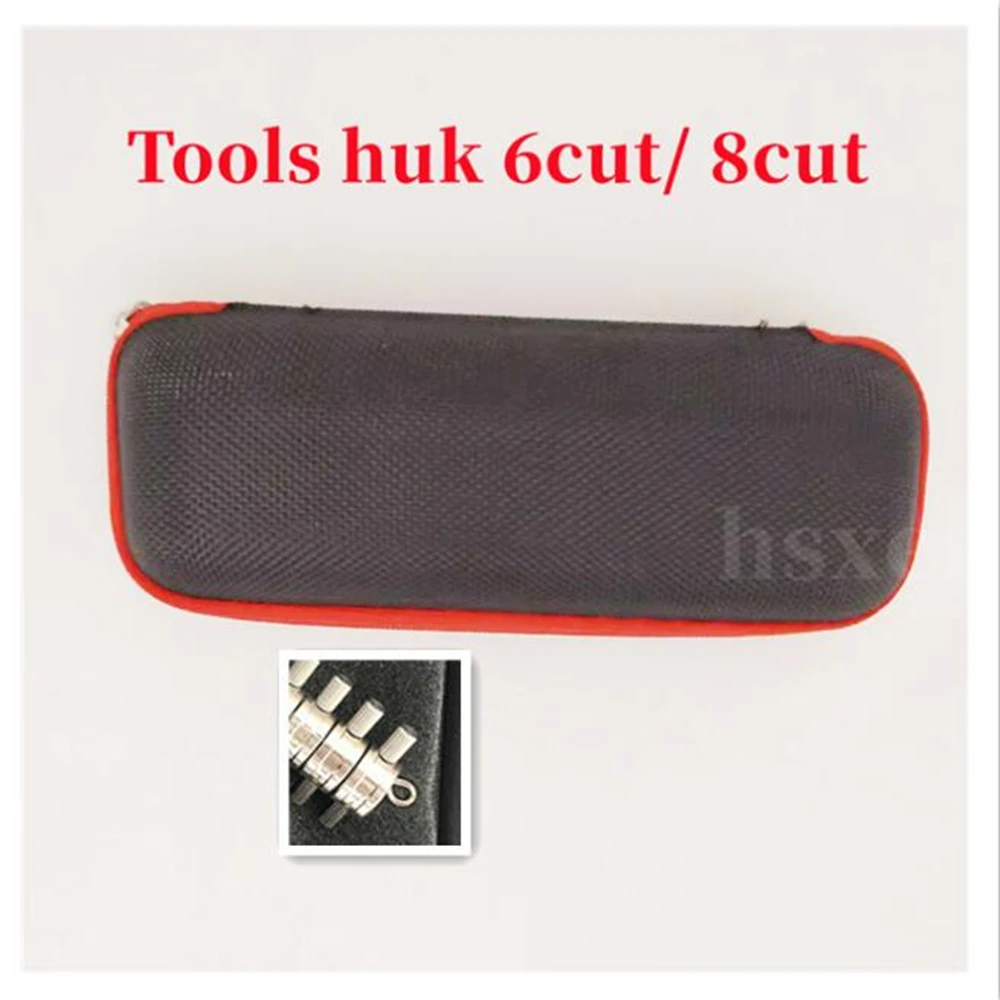

HUK FO21 HUK 8 Cut 6 cut Locksmith Tools set Premium ford Tibbe 6 cut 8 cut for ford Jaguar lock /black box