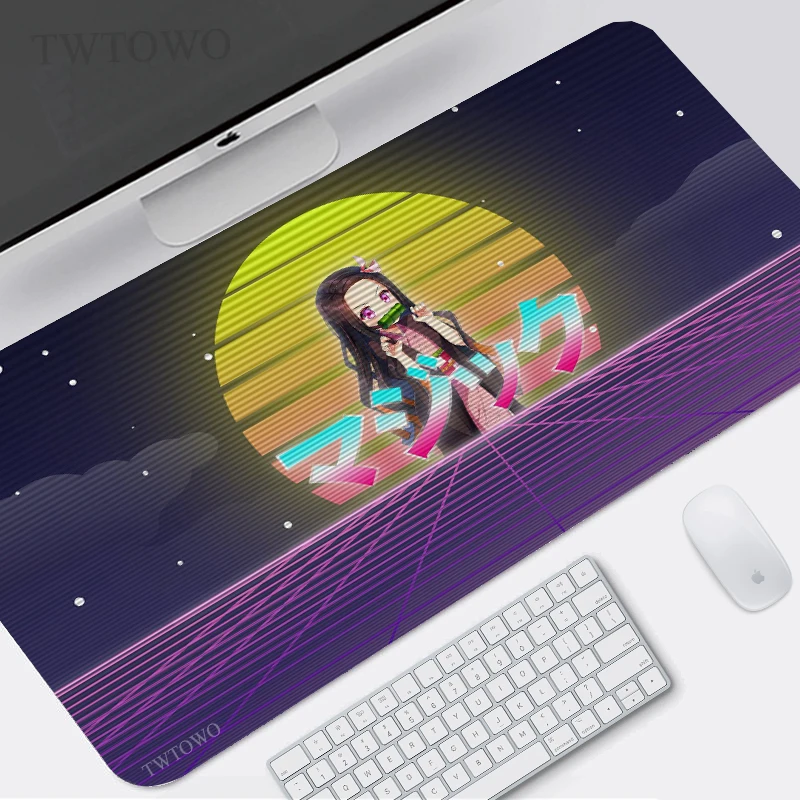 

Коврик для мыши с аниме «рассекающий демонов» Kimetsu No Yaiba, игровой коврик для мыши XL HD, домашний коврик для мыши XXL, коврик для мыши, офисный Ков...