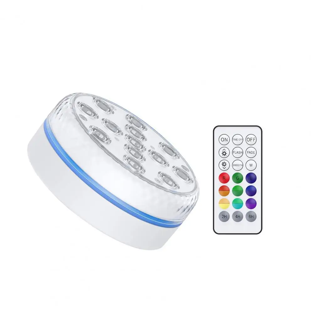 Красивая подводная легкая конструкция на присосках долговечная погружная лампа