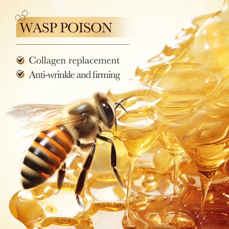 Очищающее средство для лица пчелиный яд пена ухода за кожей увлажнение контроль