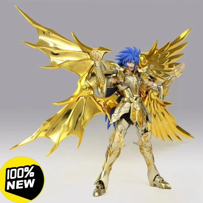 Фото Совершенно новый в наличии, оригинальные фигурки Saint Seiya GT God Twins Constellation, экшн-кукла, модель украшения, праздничные игрушки, подарки №2