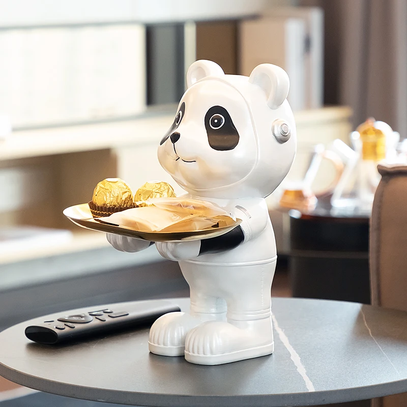 Роскошный декор для комнаты фигурка панды из мультфильма Декор дома в