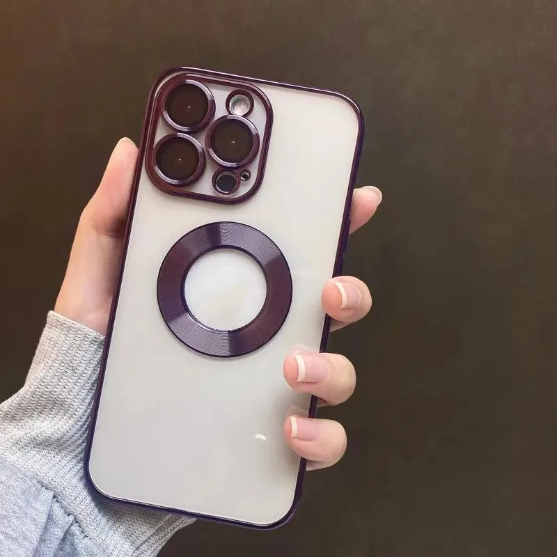 

Electroplated CD Pattern Phone Case For iPhone 13 11 14 Pro Max XS Max X XR 7 8 14 Plus Se 2 3 TPU Soft Protection Cover