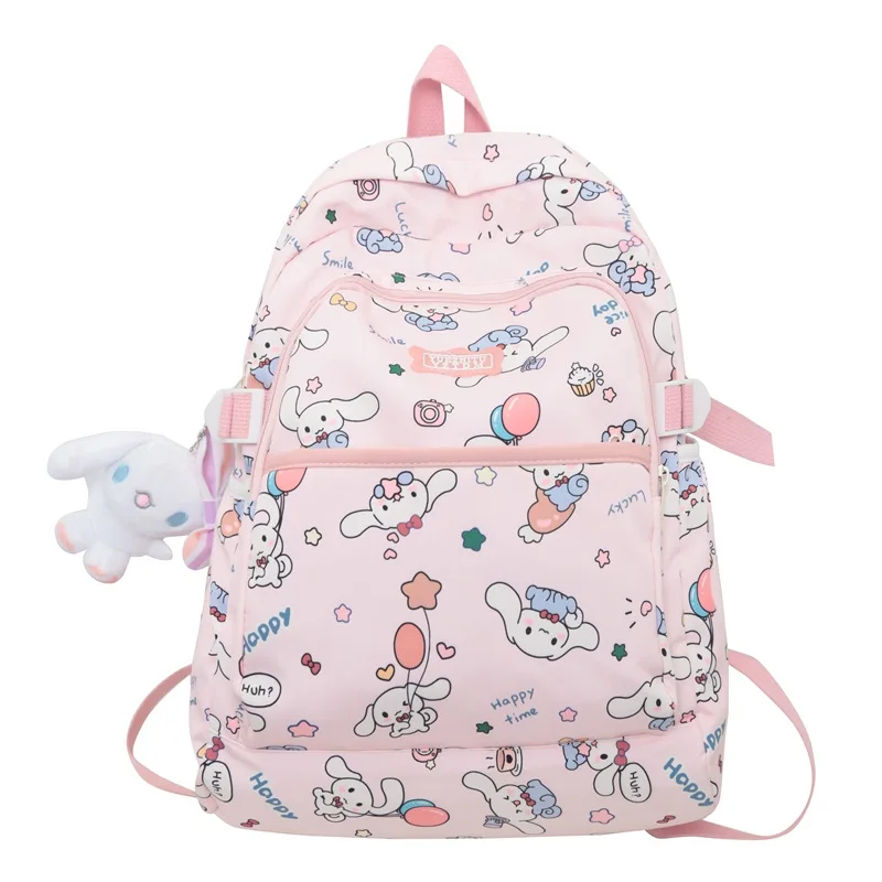 

Sanrio New Bag Cinnamoroll Cartoon Animation Small Fresh Schoolbag Girl Cute Girl High Appearance Level Backpack Light Backpack