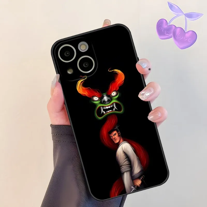 Фото Чехол для телефона с ТВ Samurai Jack, мультяшный чехол для 14 Pro Max, для Apple Iphone 13 14 12 Mini 11 Xr X Xs Pro Max 8 6s 7 6 Plus, задняя крышка №5