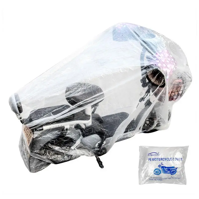 

Transparent Scooter Cover Clear Waterproof Dustproof Scooter Covers For Motorbike Dirt Bike Sport Bike Motorcycle All Season