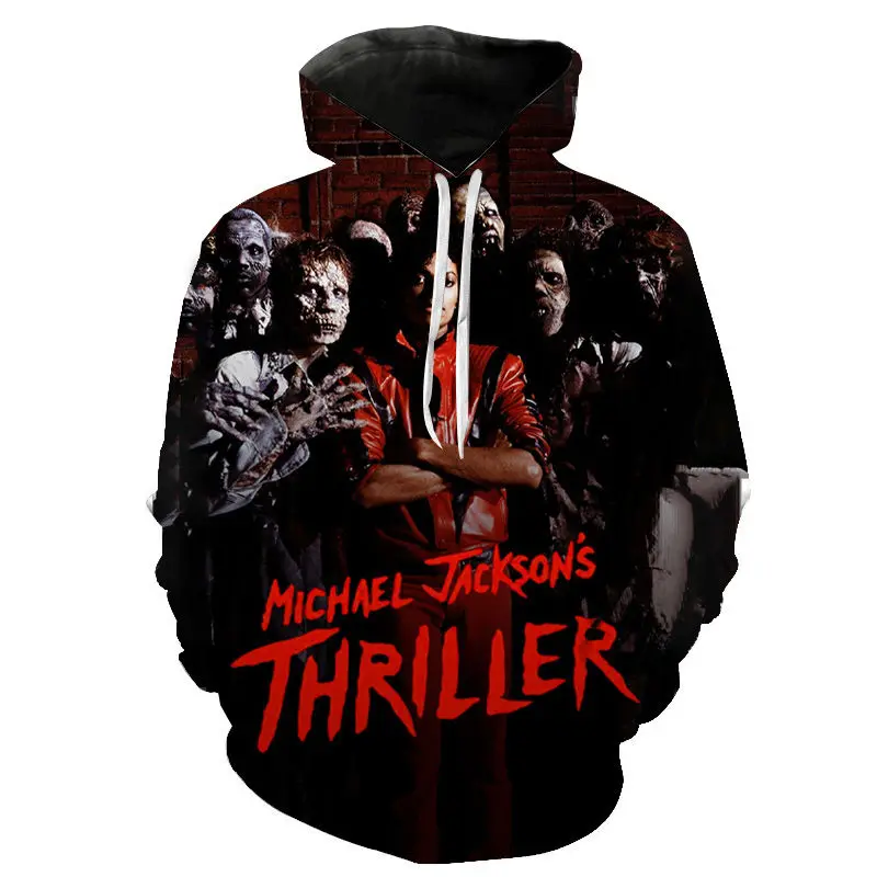 

Legendary Singer Michael Jackson Hoodies 3D Print Sweatshirt Men Women Fashion Oversized Hoodie Hip Hop Pullover Hoody Male Coat