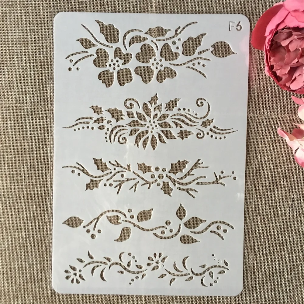 

Пластиковые трафареты Flower Stencil