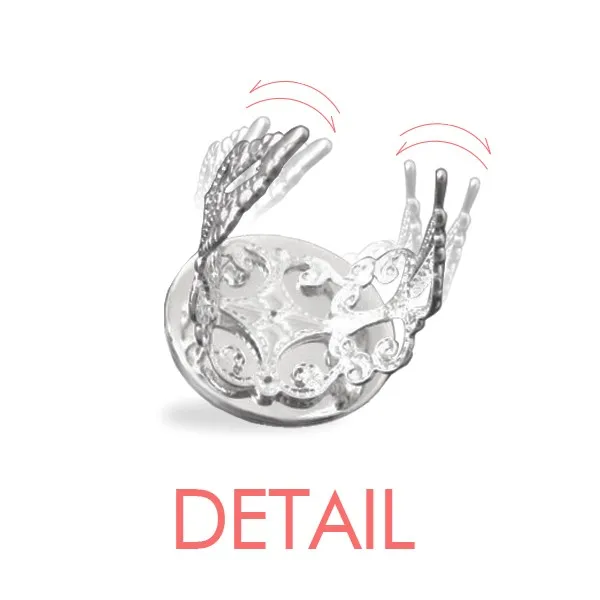 Регулируемое свадебное кольцо с гербом Южного Судана |