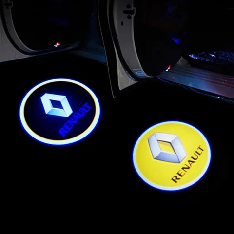Led Car Door Welcome Light Ghost Projector Logo Lamp For Renault Laguna 3 Talisman Tuning Latitude Duster Captur Magane 3 Koleos
