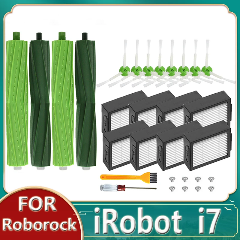 

For IRobot Roomba I7 I7+ E5 E6 E7 I6 I8 I3 Plus Sweeping Robot Vacuum Cleaner Accessories Hepa Filter Dust Bag Main Side Brush