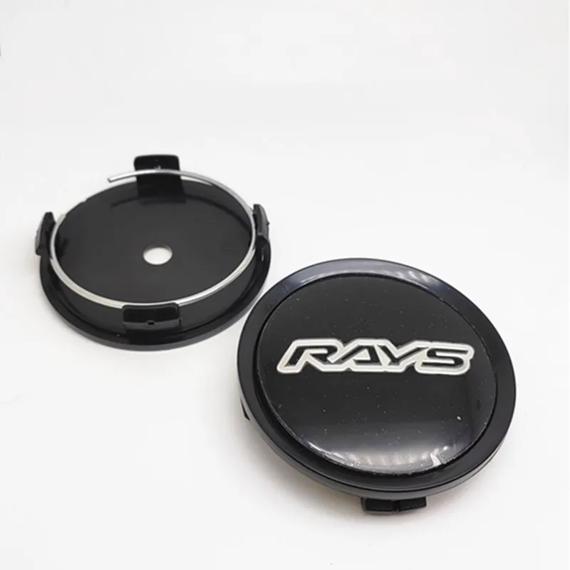 Фото 4pcs 75mm 70mm Rays Wheel Center HubCaps Car Rims Dust-proof Cover Cap Badge №4