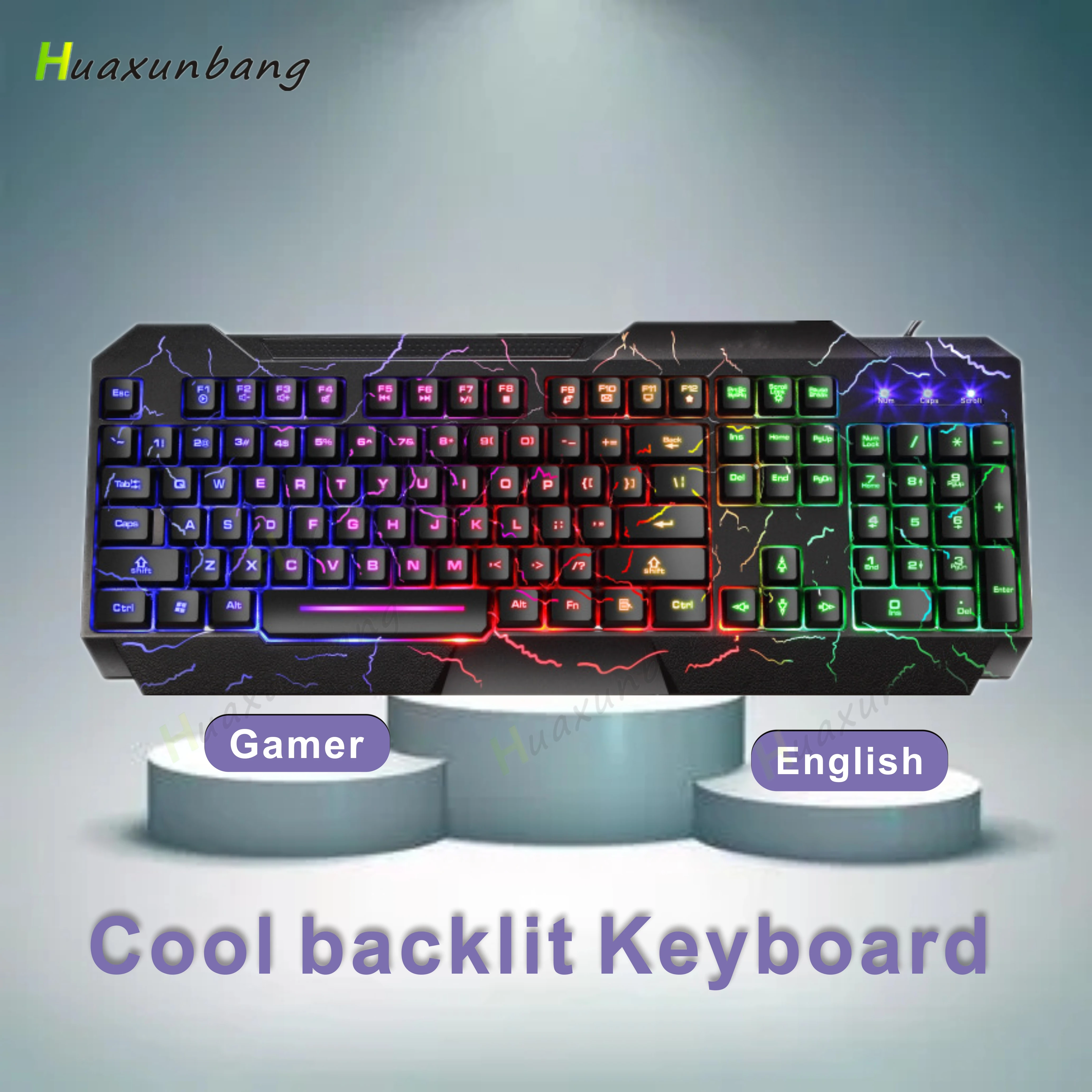 

Gaming Keyboards Gamer Kit USB Wired RGB Backlit Mechanical Ergonomic Desktop Keyboard And Mouse For PC Computer Laptop Teclado