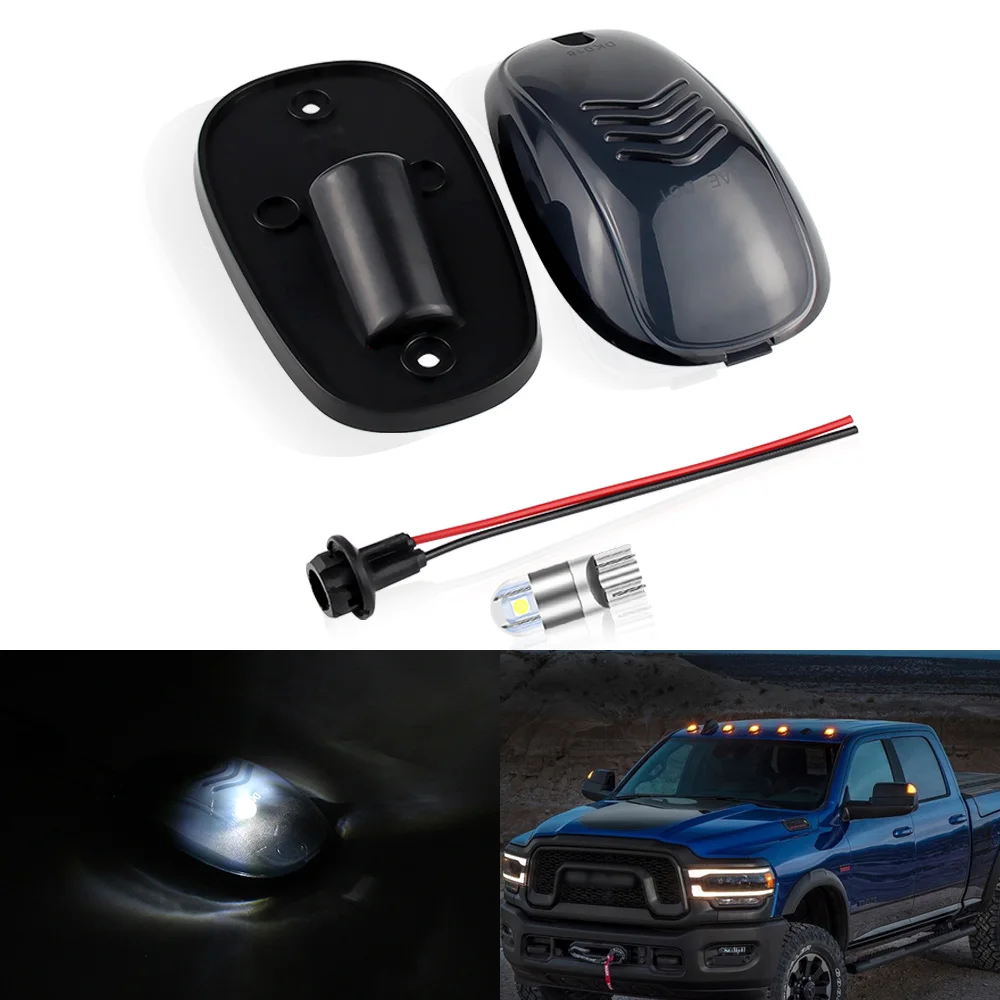 

5 шт., габаритные огни на крышу кабины, 4 х4 дюйма