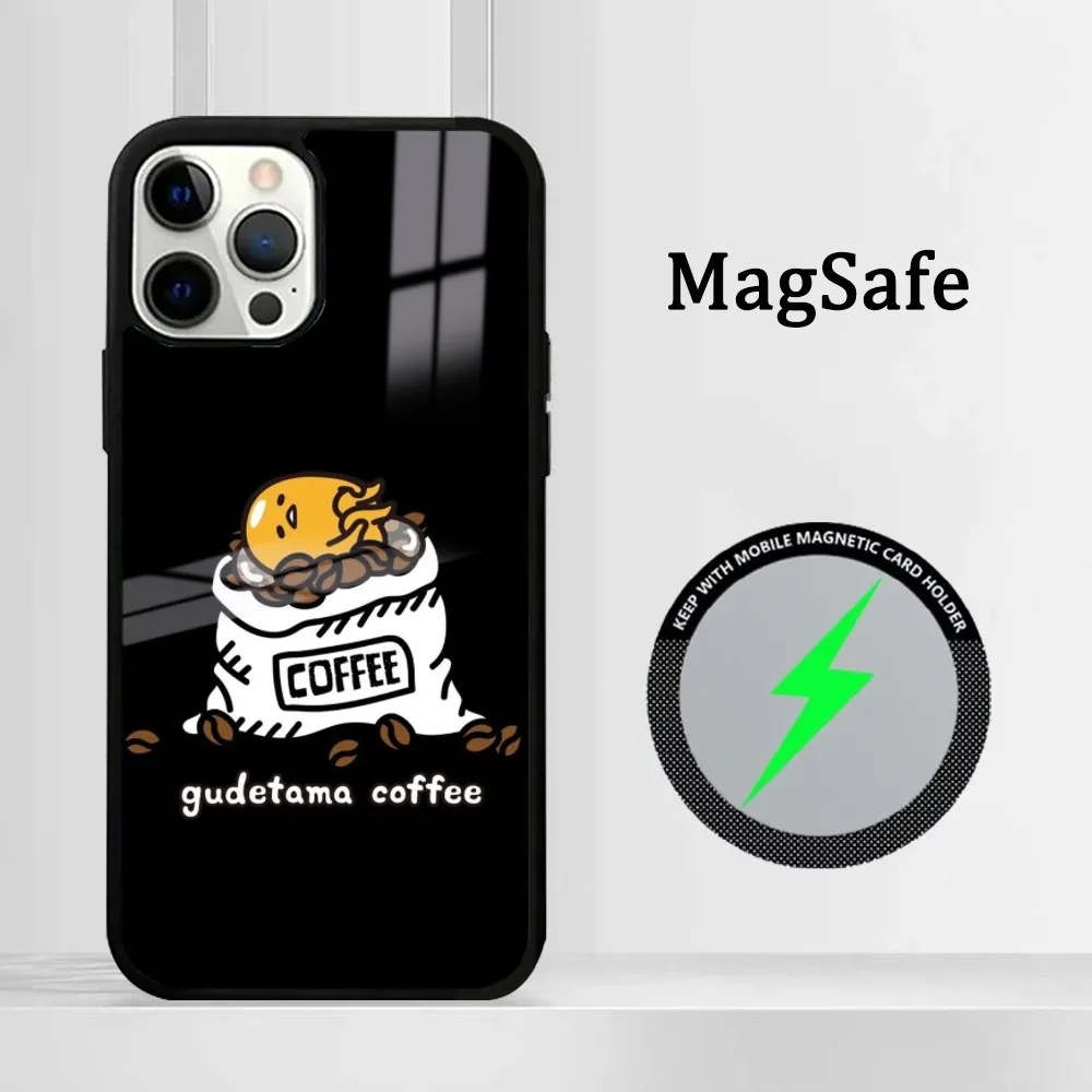 G-Gudetama Чехол для телефона с забавным мультяшным рисунком IPhone 16 15 14 13 12 11 Pro Max Plus Mini