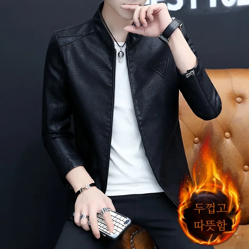Маленькая мужская одежда зимняя молодежная верхняя XS маленькая кожаная куртка 60