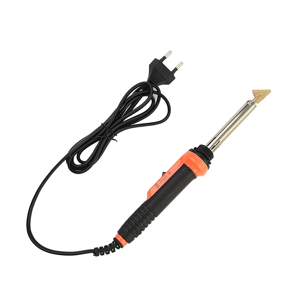 

Iron Tip Electric Soldering Iron Glass Jewelers Kit Cable Carbon Clamping Conductivity Connector Copper Corner