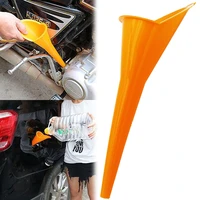 universal motorcycle car long mouth funnel portable plastic refueling tool for gas refueling tanks engine oil coolant water