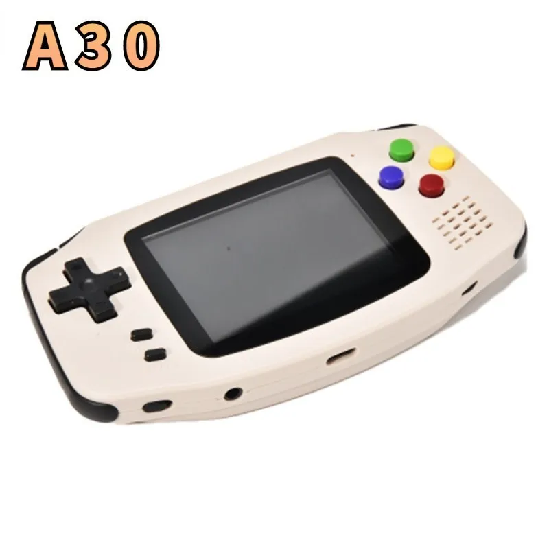 

A30 Handheld Game Console 2.8 Inch IPS HD Screen 1200mA 16GB Built -In 5000 Games Supports Adding ROM Children's Gifts Best Hot