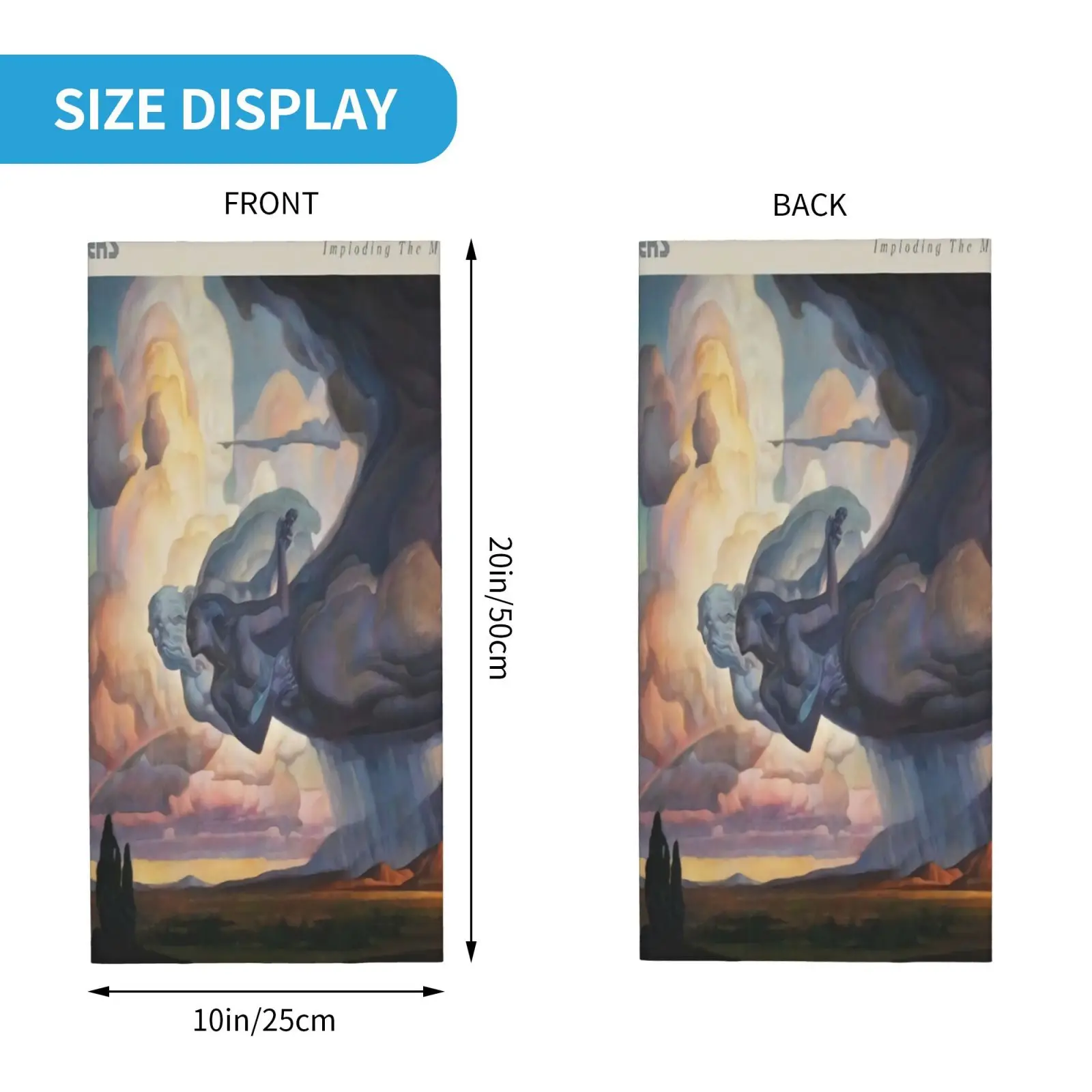 Мужская виниловая бандана The killer Imploding Mirage обогреватель для шеи мужской