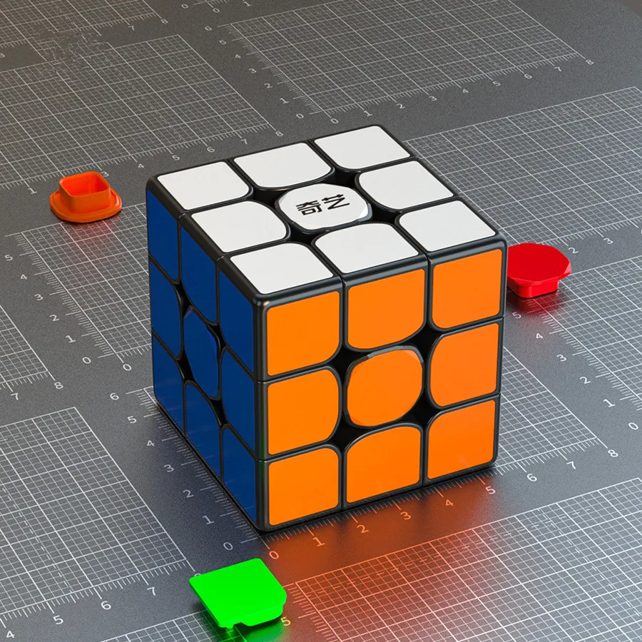 Кубик Рубика Qiyi Qimeng V3 3x3 профессиональный 3x3x3 обучающая игрушка для детей пазл