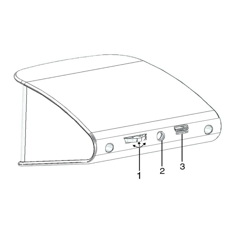 Автомобильный цифровой счетчик OBD HUD P10 2 2-дюймовый ЖК-экран пластиковые