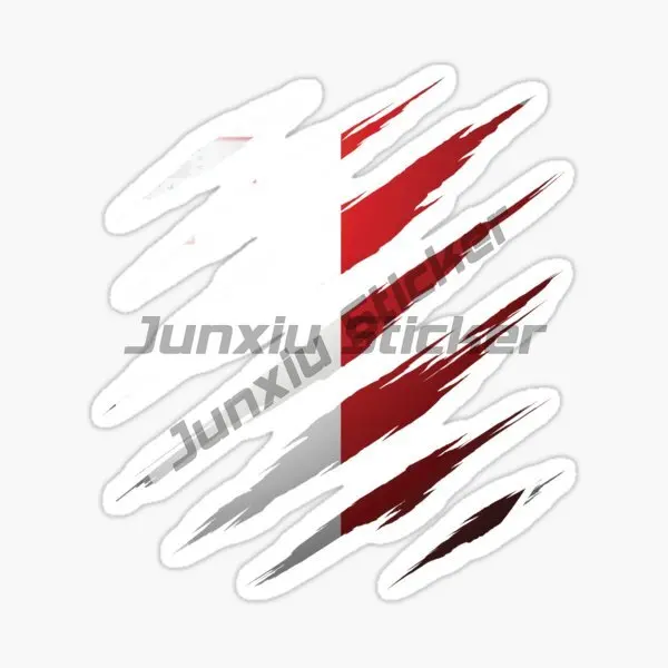 Мальта М флаг карта эмблема череп креативные наклейки ноутбук мотоцикл стена